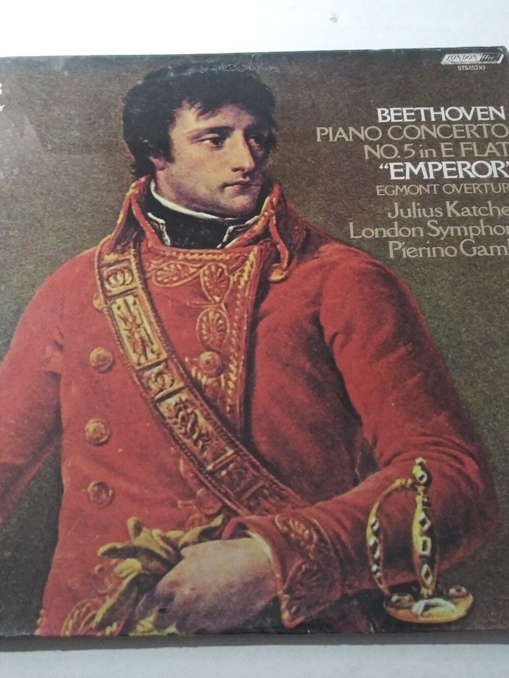 Pierino Gamba - Beethoven: Piano Concerto No.5 In E Flat SEALED Record 1975 OSS